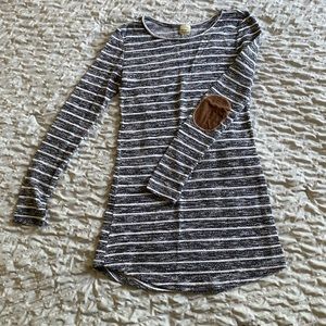Stripped tunic shirt